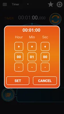 Stopwatch Timer android App screenshot 2